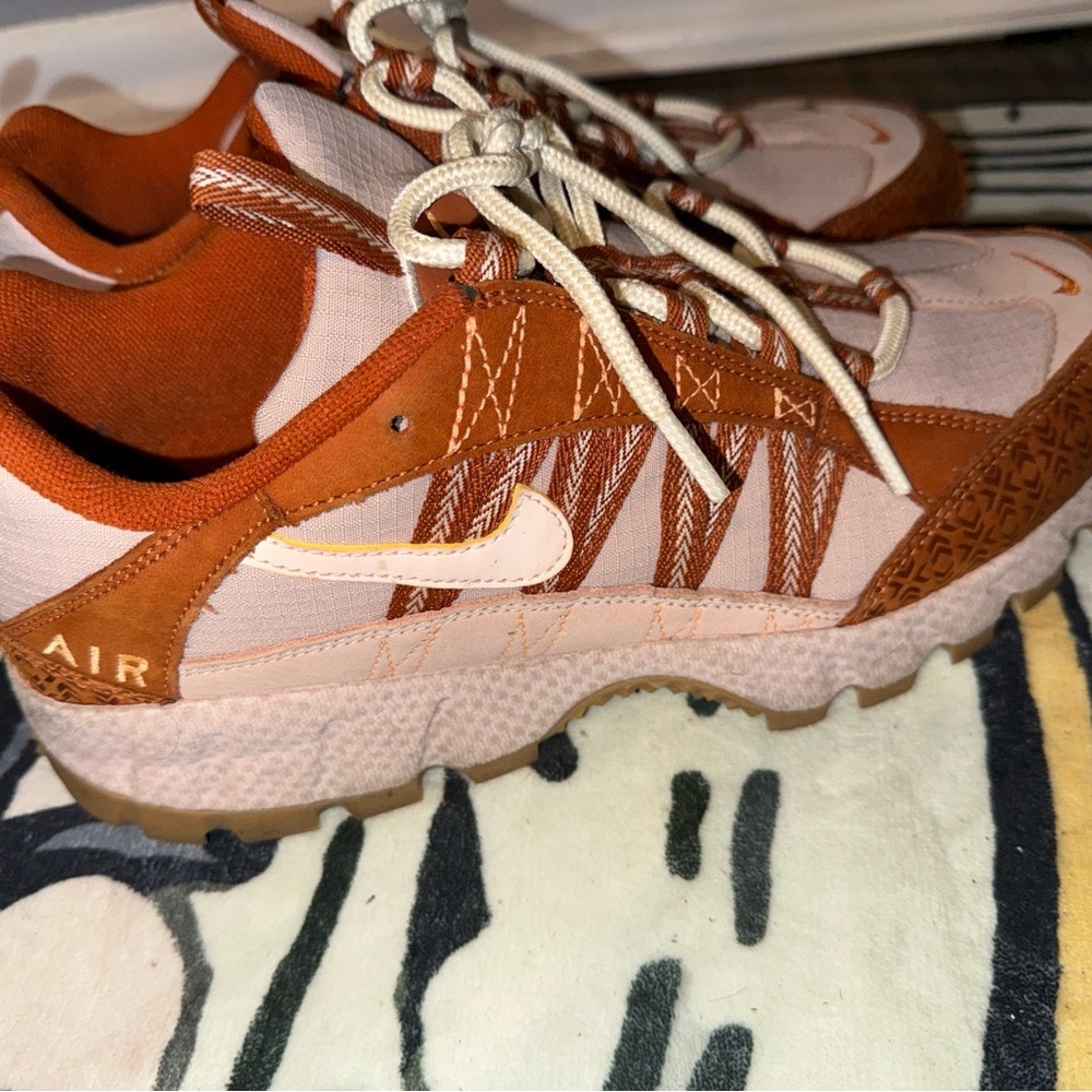 Nike Air Sneakers in Orange and Cream
